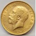 AUSTRALIA 1923 . ONE 1 SOVEREIGN . PERTH . GOLD